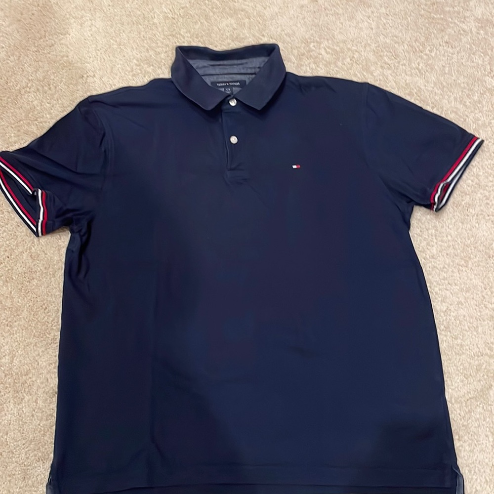 Tommy Hilfiger Large men’s tshirt, blue color